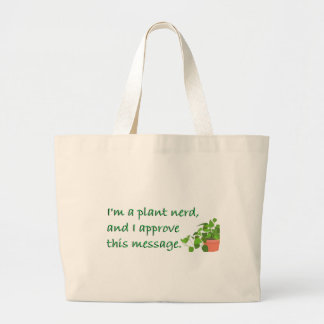 PLANT NERDS.... carry my stuff! Grote Tote Bag
