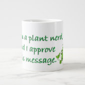 PLANT NERDS UNITE! GROTE KOFFIEKOP (Voorkant)