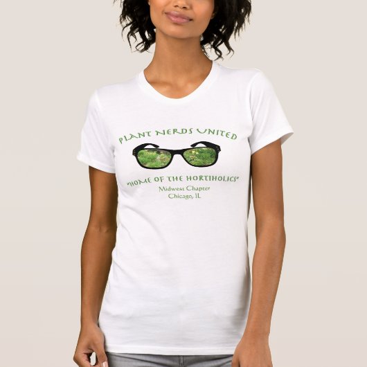 Plant Nerds United T-shirt (Voorkant)