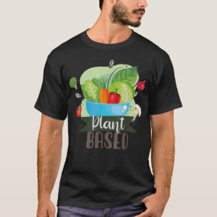 Plant op basis van Vegan Vegetarian T-shirt