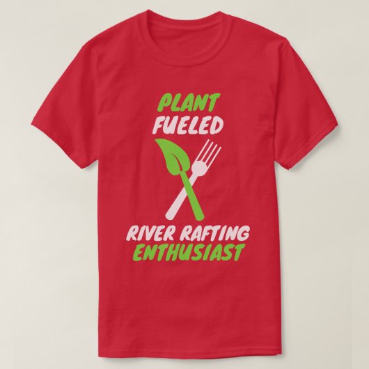 plant op riviervloed t-shirt (Design voorkant)