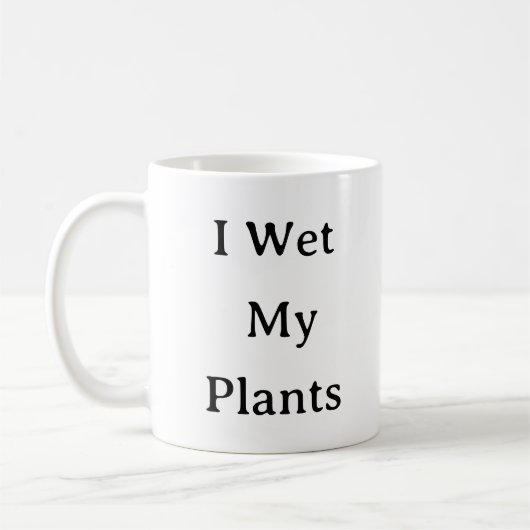 Plant Ouder Mok - Ik nat mijn Planten (Links)