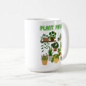 Plant Ouder veel planten groen Koffiemok (Voorkant rechts)