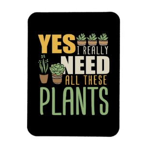 Plant over mijn tijd heb ik echt al deze Planten n Magneet
