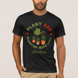Plant Pap Planten met Liefde Gepersonaliseerd T-shirt