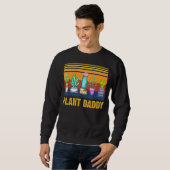Plant papa Cactus Gardening Trui (Voorkant volledig)