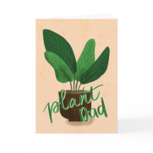 Plant Papa Fathers Day Kaart