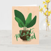 Plant Papa Fathers Day Kaart (Gele Bloem)