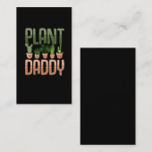 Plant Papa Kawaii Gardening Vader Gardener Vader Visitekaartje (Voorkant / Achterkant)