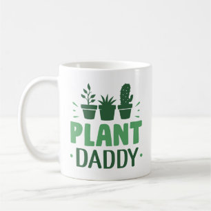 Plant papa koffiemok
