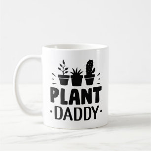 Plant papa koffiemok