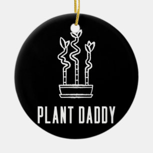 Plant Papa Lucky Bamboo Houseplant Keramisch Ornament