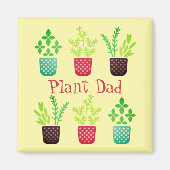 Plant papa magneet (Voorkant)
