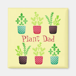 Plant papa magneet