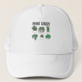 Plant papa Plant Lover Gardener Trucker Pet (Voorkant)