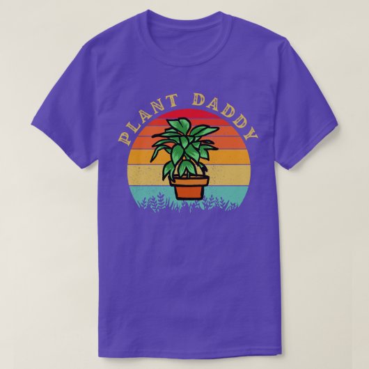 Plant papa t-shirt (Design voorkant)