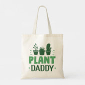 Plant papa tote bag (Achterkant)