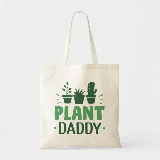 Plant papa tote bag (Voorkant)
