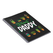 Plant Papa Vloer Gardener Vader Florist Notitieboek (Rechterzijde)