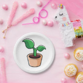 Plant Papieren Bordje (Feest)