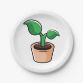 Plant Papieren Bordje (Voorkant)