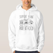 Plant Parenthood-ondersteuning Hoodie (Voorkant)