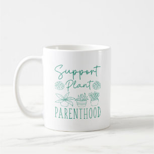 Plant Parenthood-ondersteuning Koffiemok