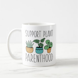 Plant Parenthood-ondersteuning Koffiemok