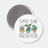 Plant Parenthood-ondersteuning Magneet (Voorkant / Achterkant)