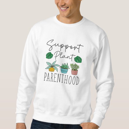 Plant Parenthood-ondersteuning Trui (Voorkant)