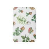Plant patroon badmat (Voorkant Verticaal)