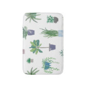 Plant patroon badmat (Voorkant Verticaal)