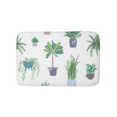 Plant patroon badmat (Voorkant)