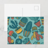 Plant patroon briefkaart (Voorkant / Achterkant)