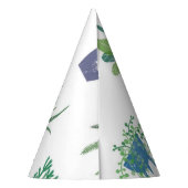 Plant patroon feesthoedjes (Achterkant)