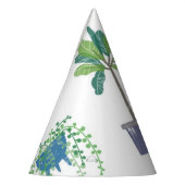 Plant patroon feesthoedjes (Links)