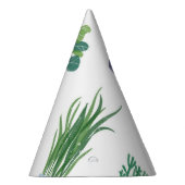 Plant patroon feesthoedjes (Rechts)