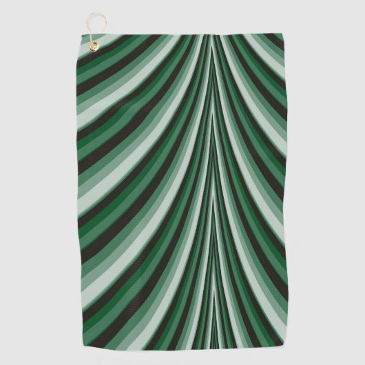 Plant Patroon Golfhanddoek (Voorkant)
