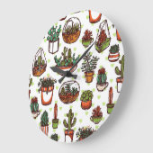 Plant patroon grote klok (Hoek)