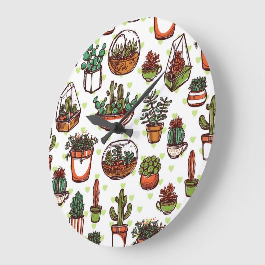 Plant patroon grote klok (Hoek)