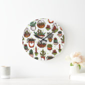 Plant patroon grote klok (Huis)