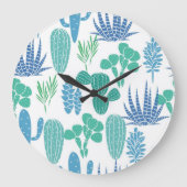 Plant patroon grote klok (Voorkant)