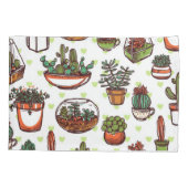 Plant patroon kussensloop (Achterkant)