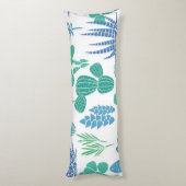 Plant patroon lichaamskussen (Achterkant (Verticaal))
