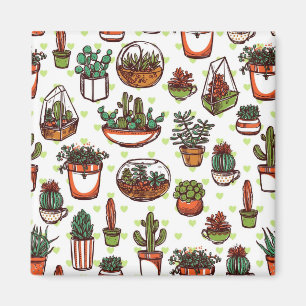 Plant patroon magneet