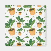 Plant patroon magneet (Voorkant)