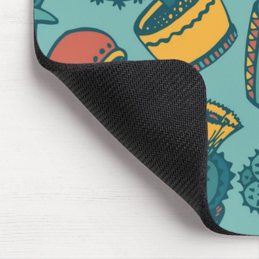 Plant patroon muismat (Hoek)