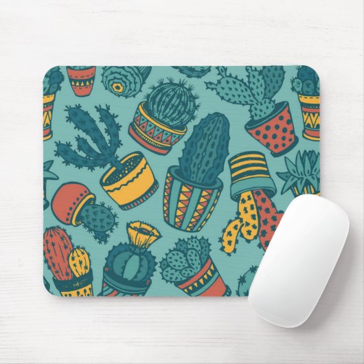 Plant patroon muismat (Met muis)