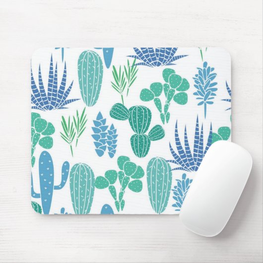 Plant patroon muismat (Met muis)