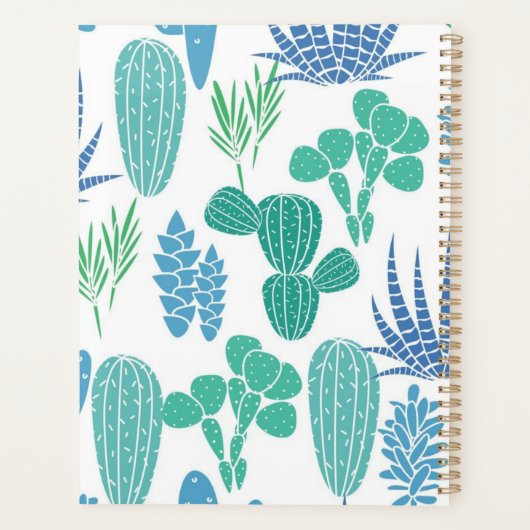 Plant patroon planner (Achterkant)